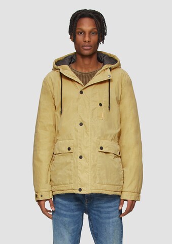 QS Jacke in Gelb: Vorderseite