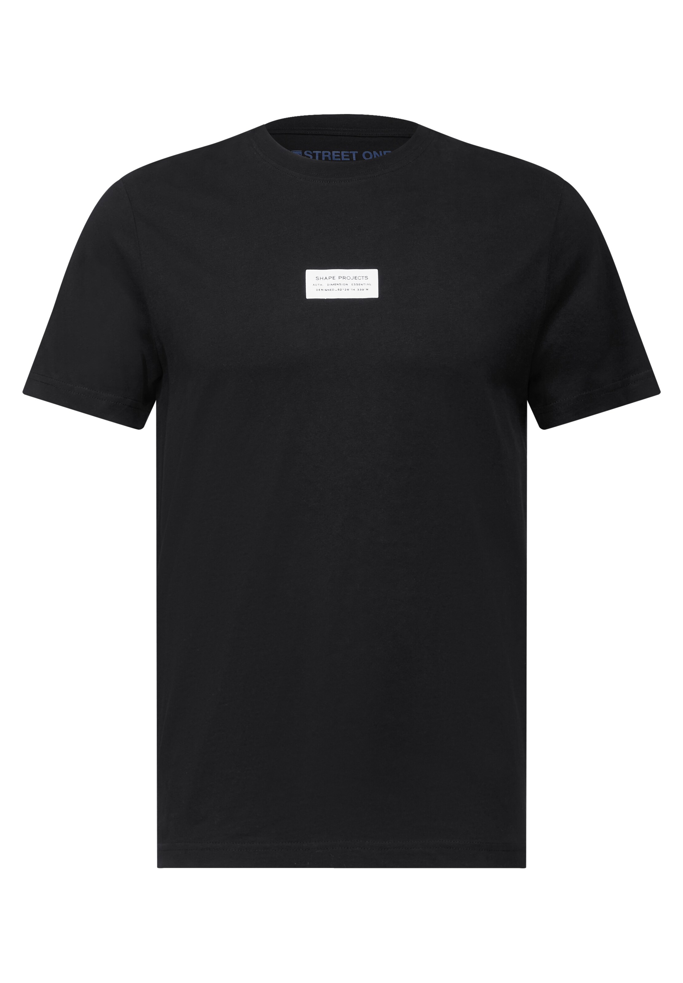 Street One MEN Shirt in Black: front