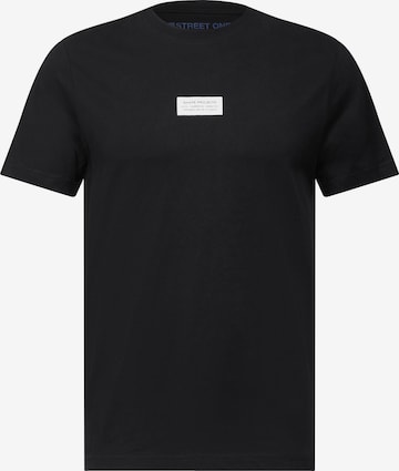 Street One MEN Shirt in Black: front