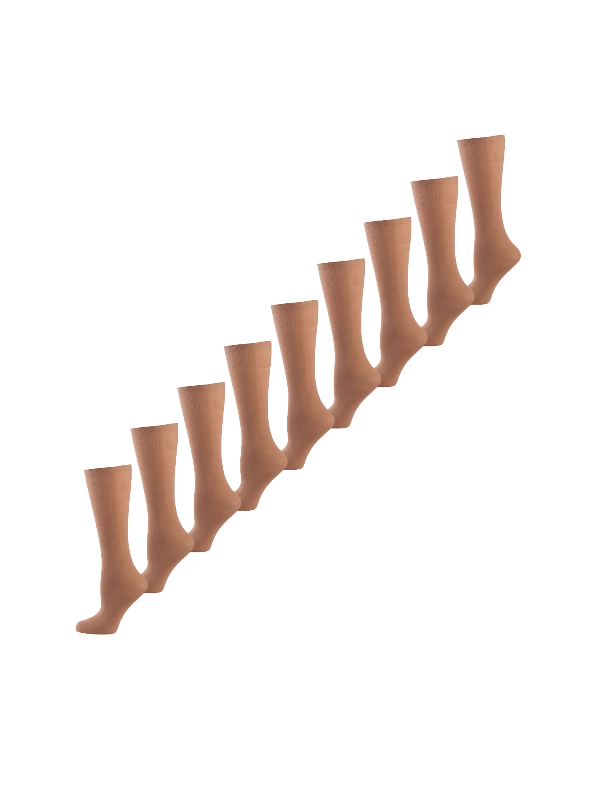 Nur Die Kniekousen in Brons: voorkant