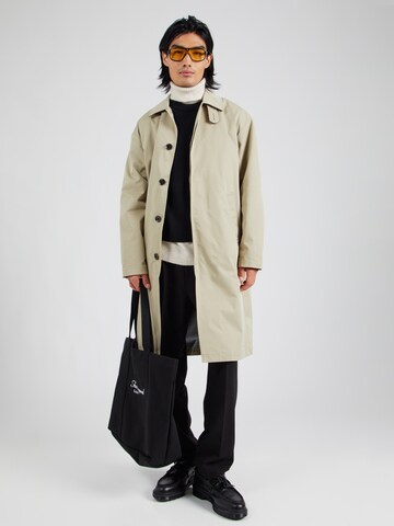 JACK & JONES - Abrigo de entretiempo 'PILO' en beige
