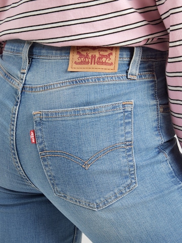 LEVI'S ® Slimfit Jeans '721 HIGH RISE SKINNY' in Blauw