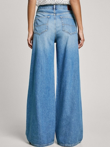 Pepe Jeans Wide leg Jeans in Blauw
