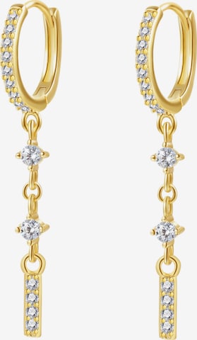 Hey Happiness Oorbellen 'Luxe' in Goud: voorkant
