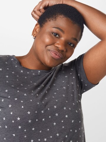 ONLY Carmakoma Shirt 'Linda' in Grau