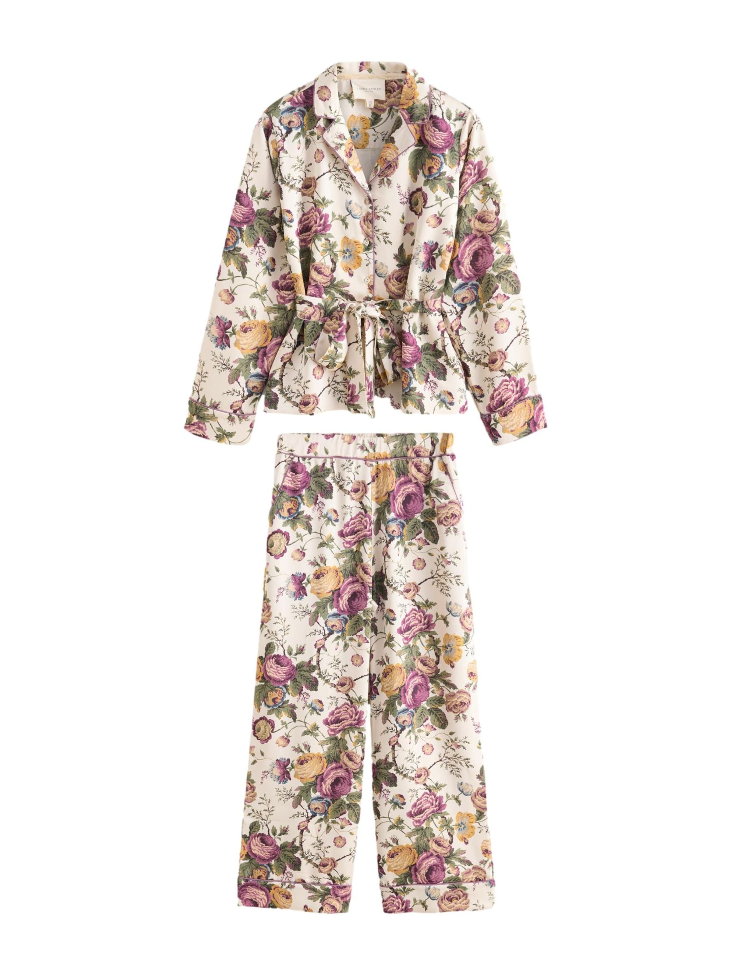 LAURA ASHLEY - Pijama em bege: frente