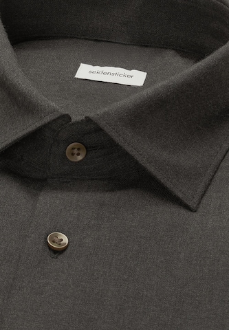 Coupe regular Chemise SEIDENSTICKER en gris