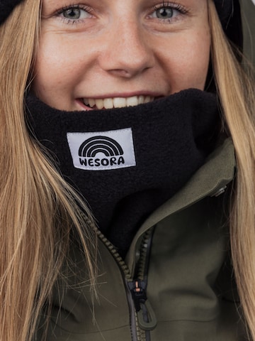 WESORA GmbH Schlauchschal 'Fleece Neckwarmer - All Black' in Schwarz