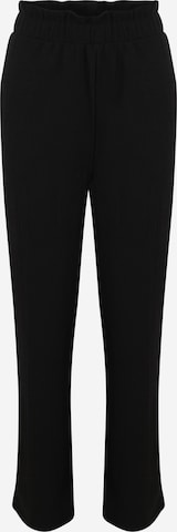 Pieces Tall Regular Pants 'Selina' in Black: front