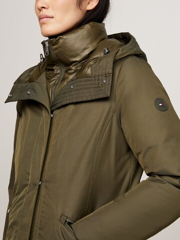 TOMMY HILFIGER Parka przejściowa w kolorze zielony