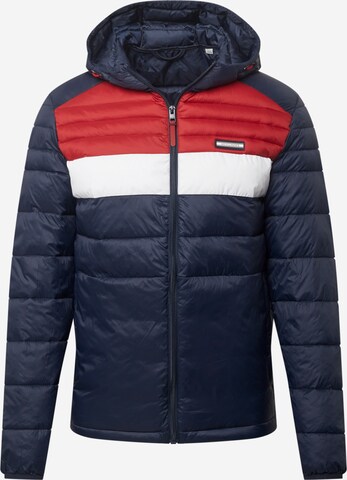 Veste mi-saison 'Ace' JACK & JONES en bleu : devant