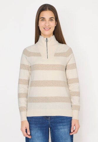 CECIL Sweater in Beige: front