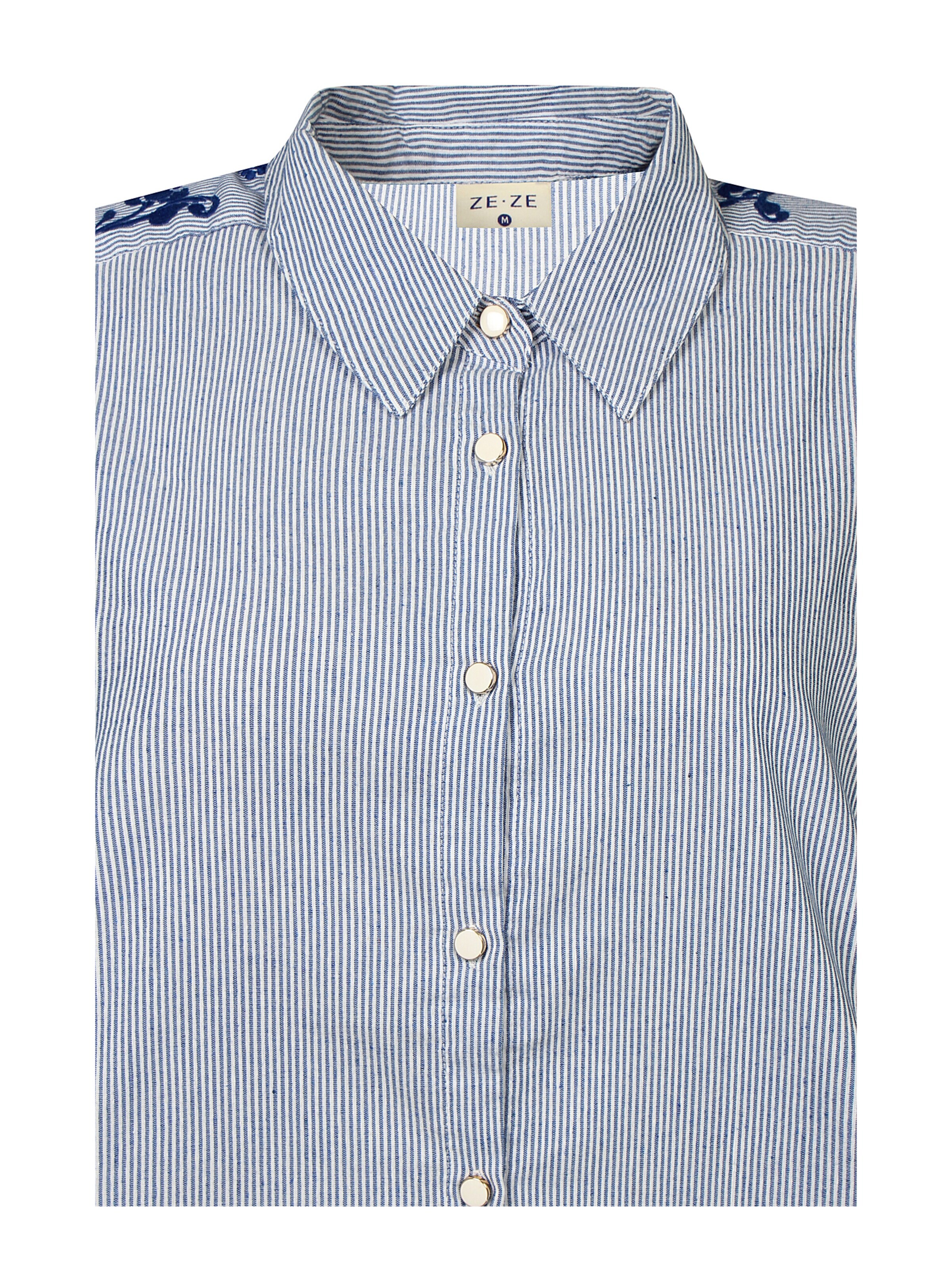 ze-ze Shirts 'Gry 203' i blå