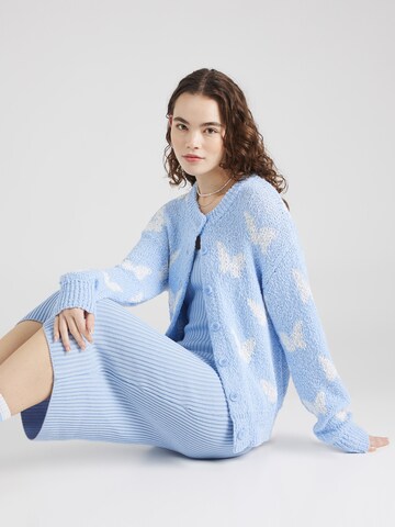 Cardigan 'Meadow Flowers' florence by mills exclusive for ABOUT YOU en bleu