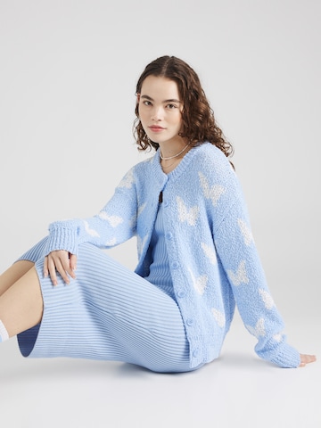 Cardigan 'Meadow Flowers' florence by mills exclusive for ABOUT YOU en bleu
