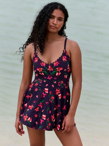 B by Ted Baker Badpakjurk in Blauw: voorkant