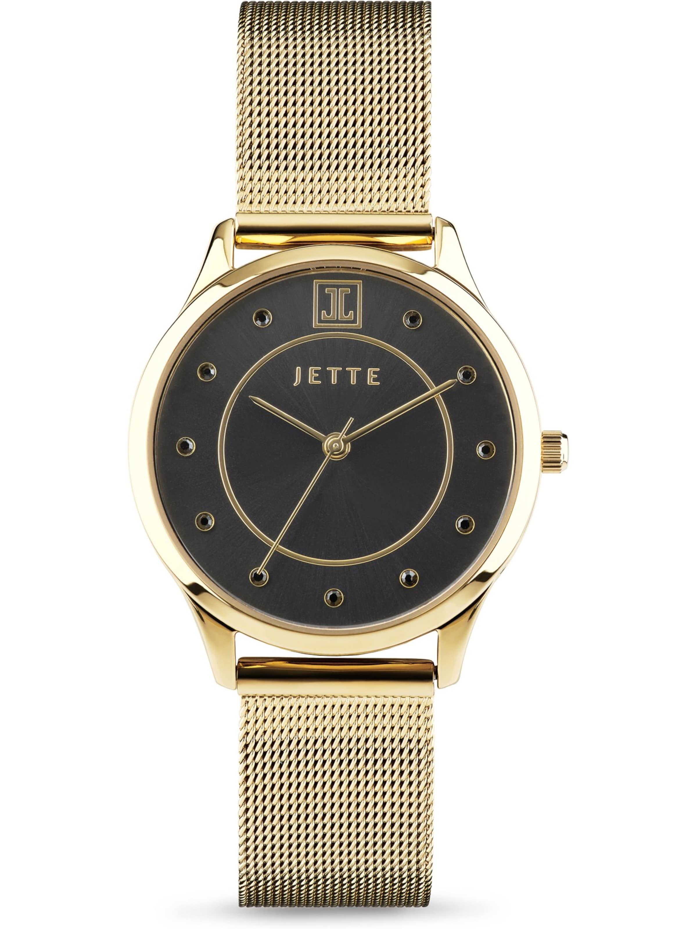 JETTE Analog Watch in Gold: front