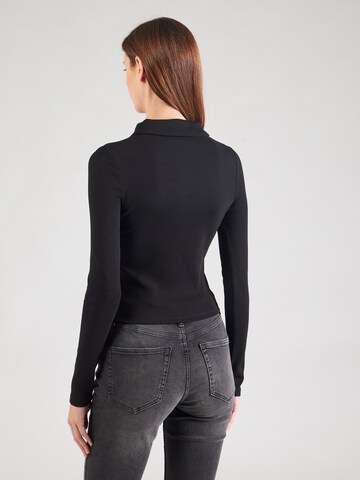 melns Miss Selfridge T-Krekls