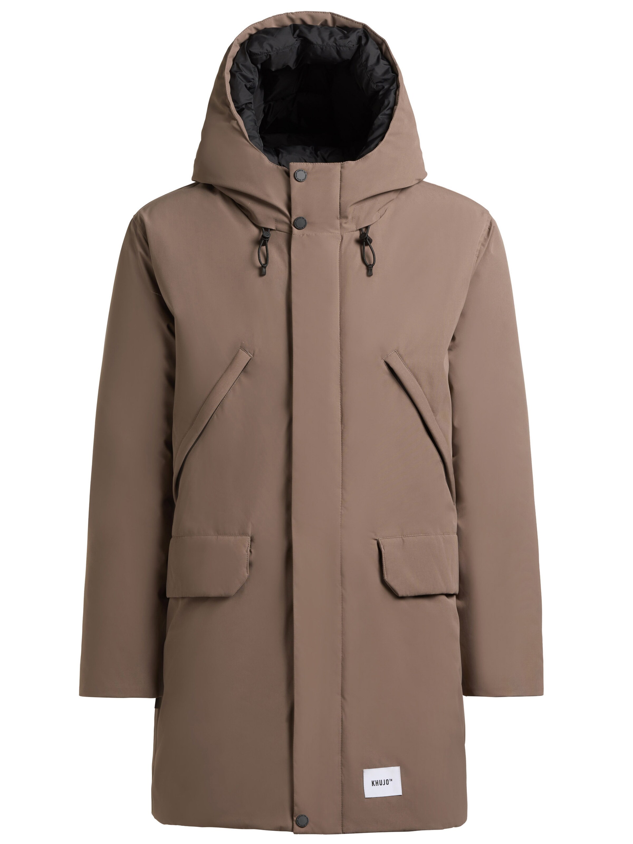 khujo Winterparka 'Figaro2' in Bruin: voorkant