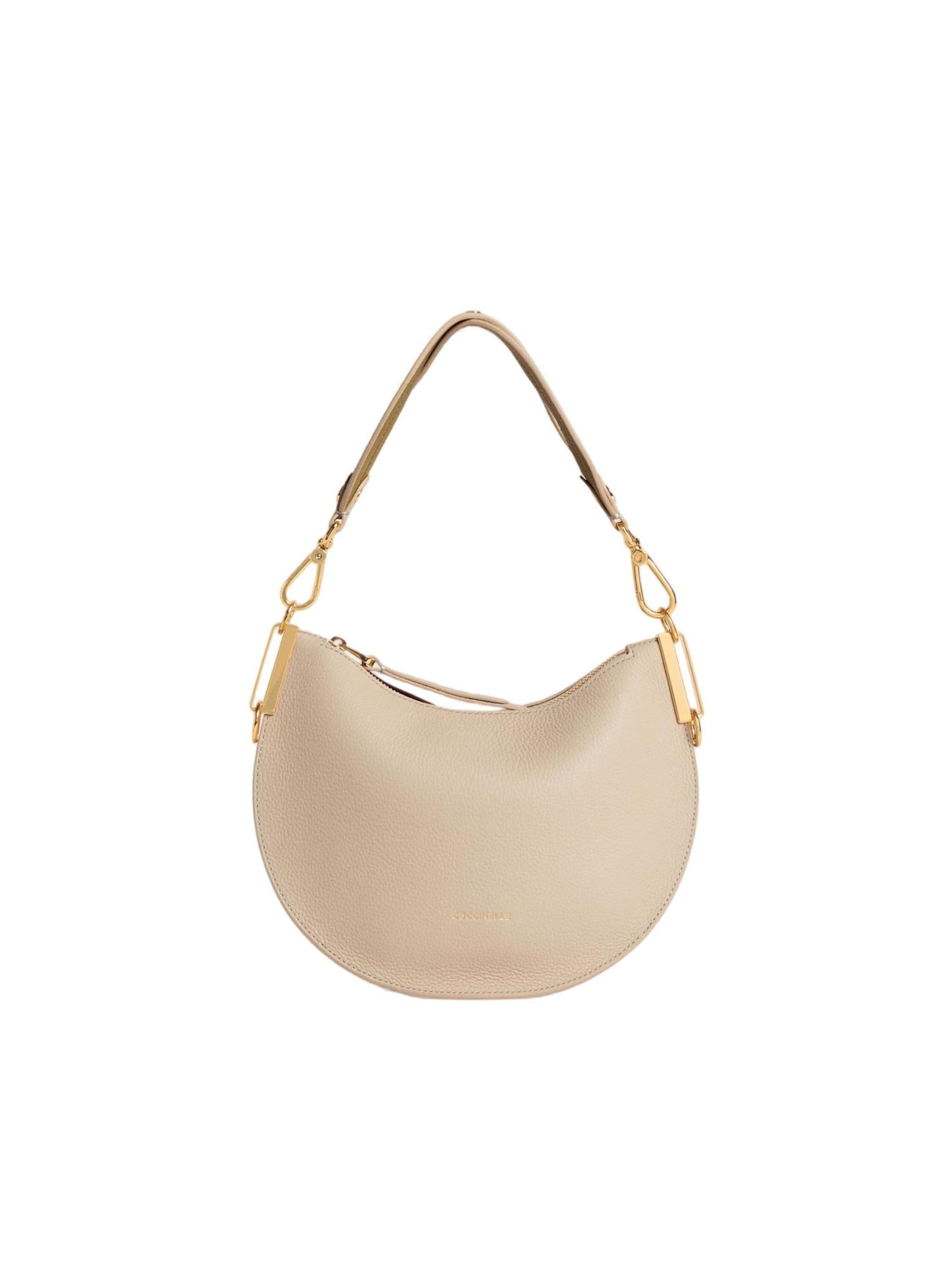 Coccinelle Schoudertas 'COCCINELLE Sunup S26' in Beige: voorkant