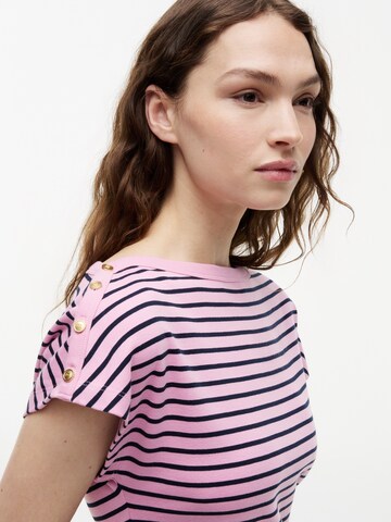 TOMMY HILFIGER Μπλουζάκι 'BOAT' σε ροζ