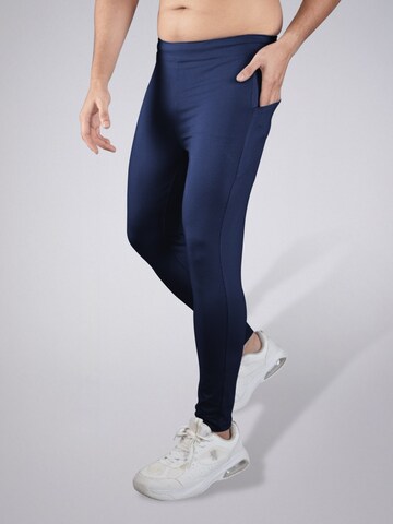 PANTONECLO Skinny Sports trousers 'Pantoneclo Men’s Gym Trouser' in Blue