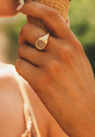 Haze&Glory Ring in Gold: front