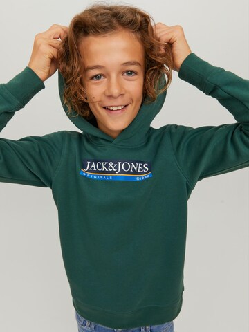 Jack & Jones Junior Μπλούζα φούτερ 'Codyy' σε πράσινο