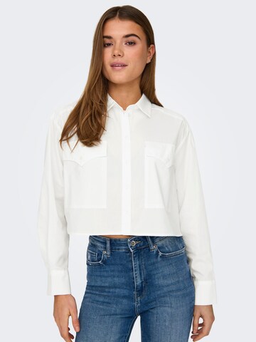 Camicia da donna 'NOVIA' di ONLY in bianco