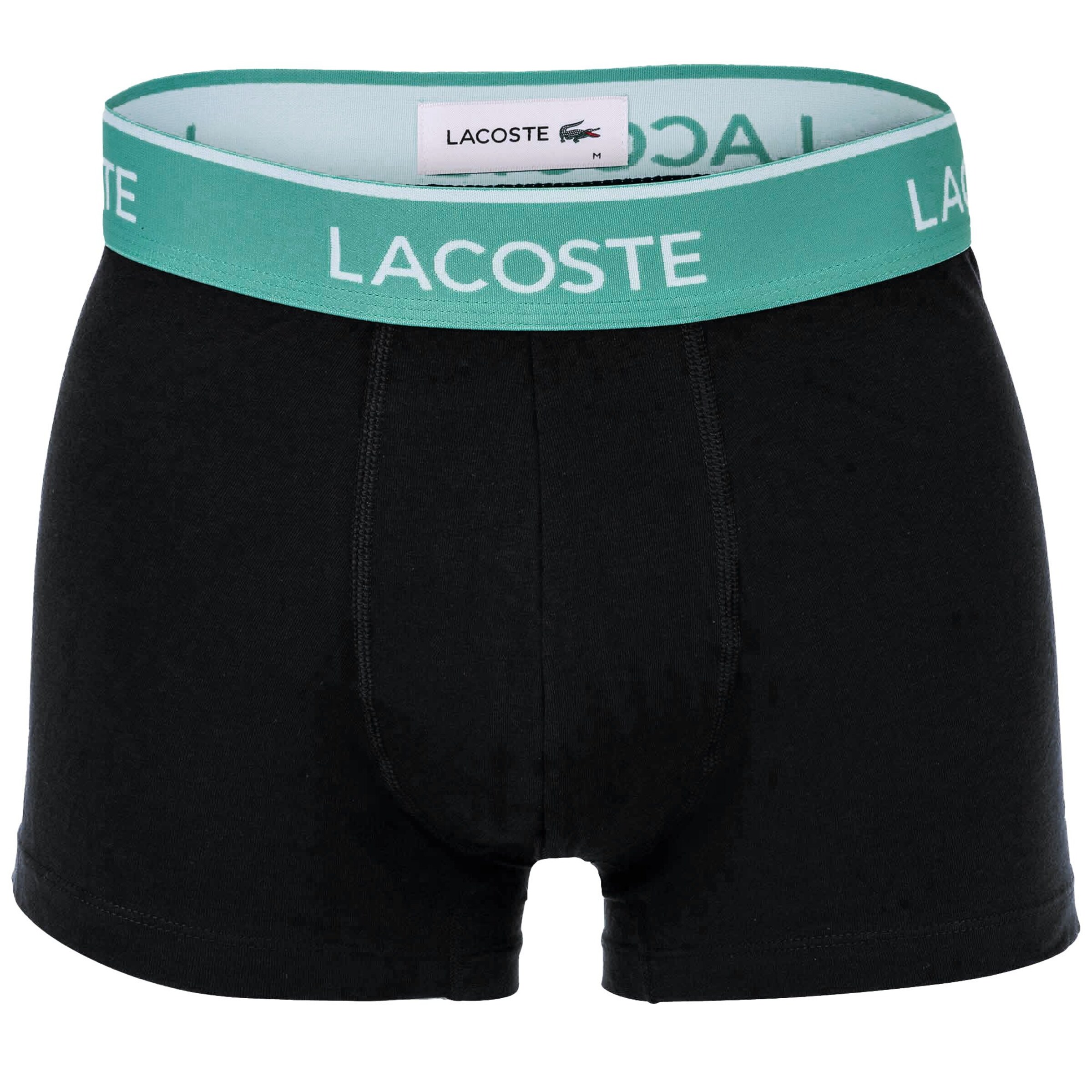 LACOSTE - Calzoncillo boxer en negro