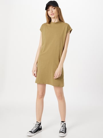 Urban Classics Dress 'Turtle' in Beige