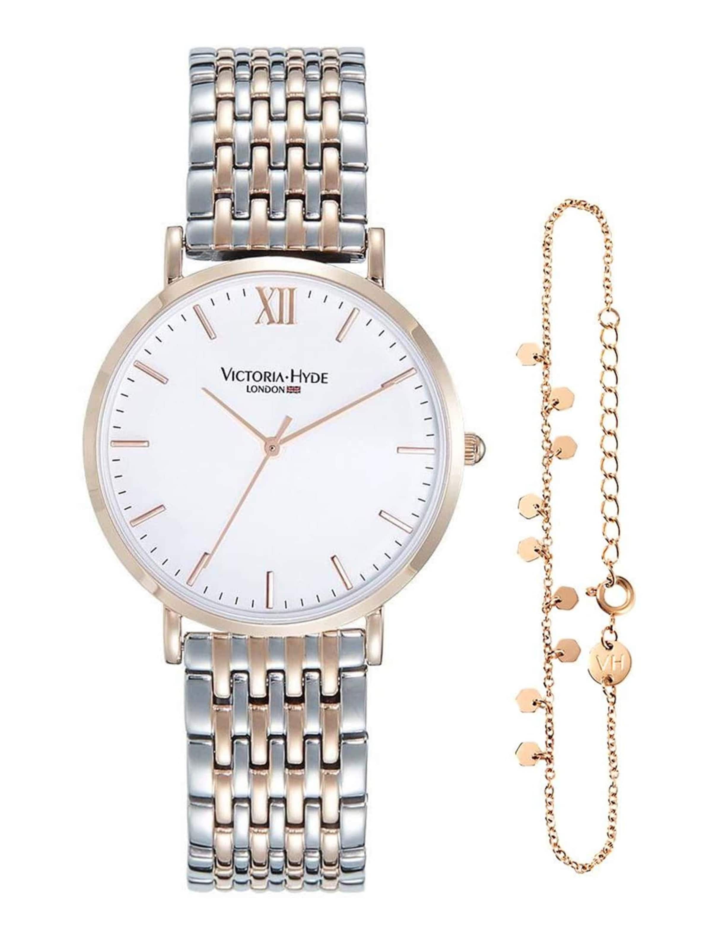 Victoria Hyde - Relógios analógicos em ouro: frente