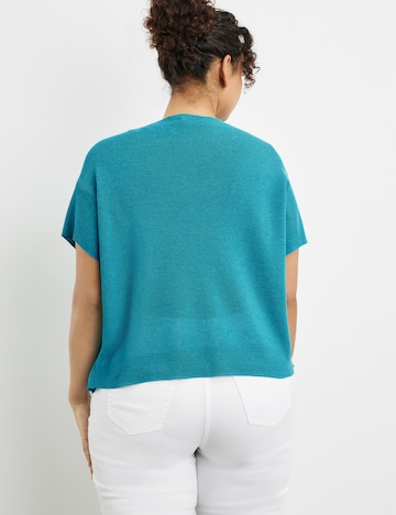 SAMOON Pullover in Blau