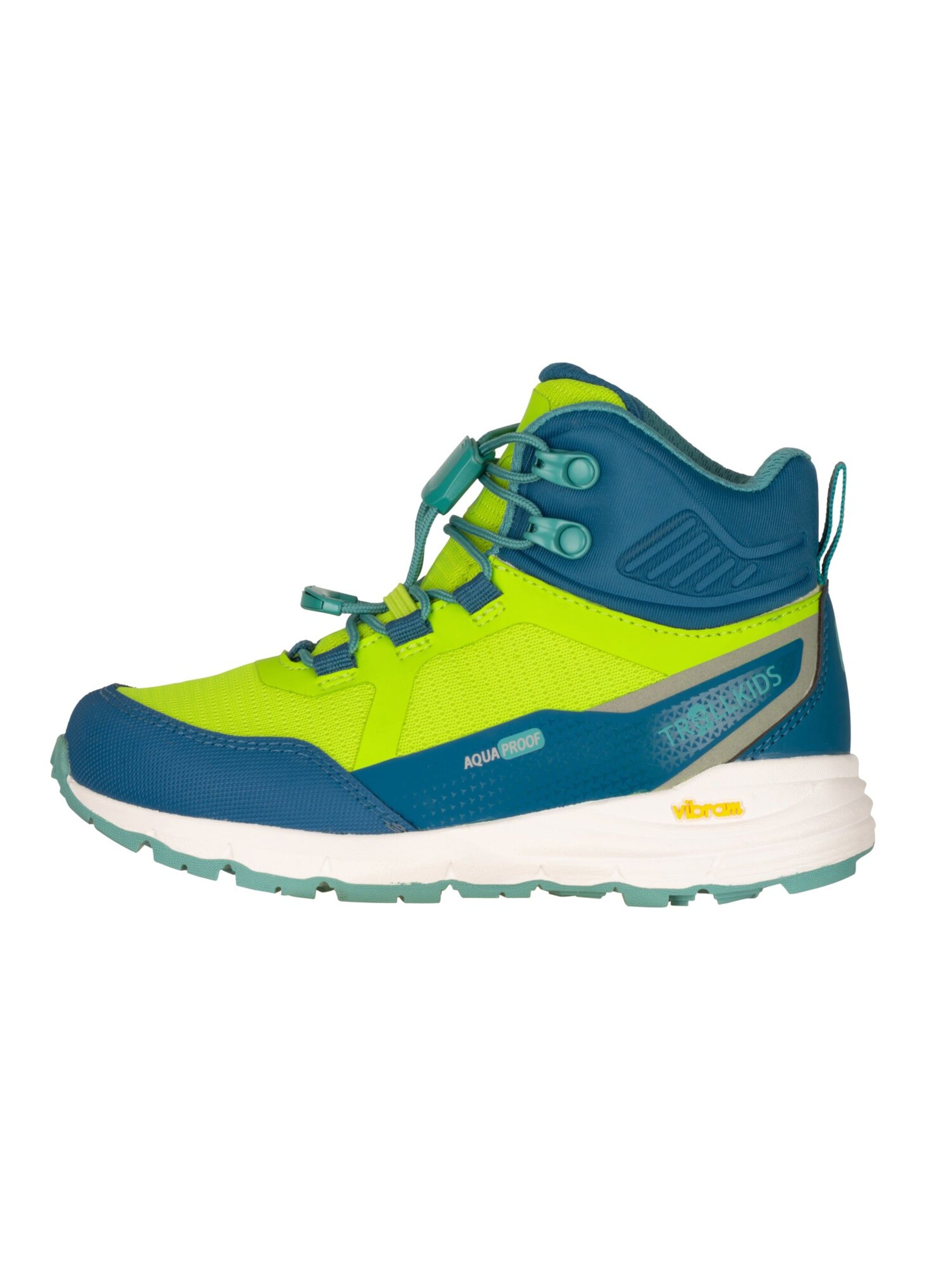 TROLLKIDS Flats in Green: front