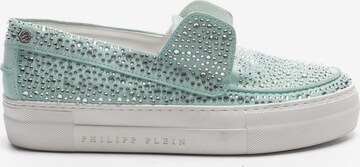 Philipp Plein Flats & Loafers in 37 in Blue: front