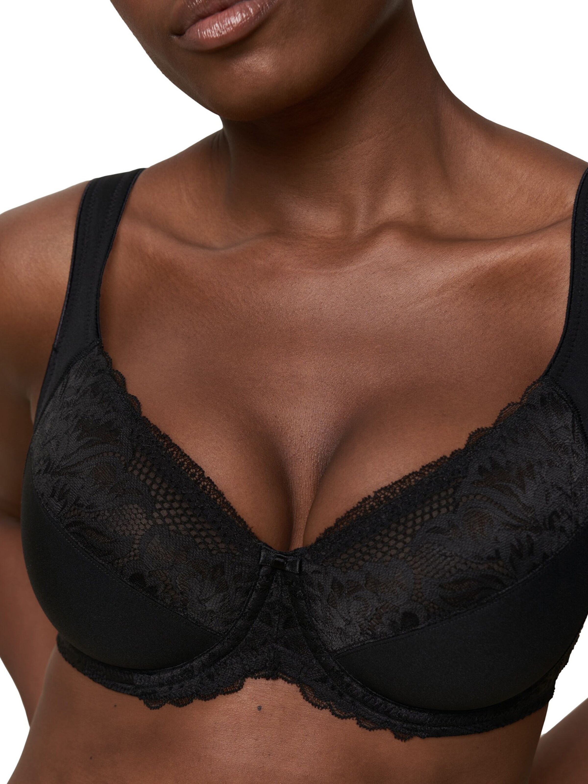 Soutien-gorge ' Modern Lace+Cotton ' TRIUMPH en noir