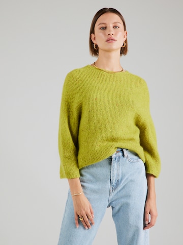 Pull-over Rich & Royal en vert : devant