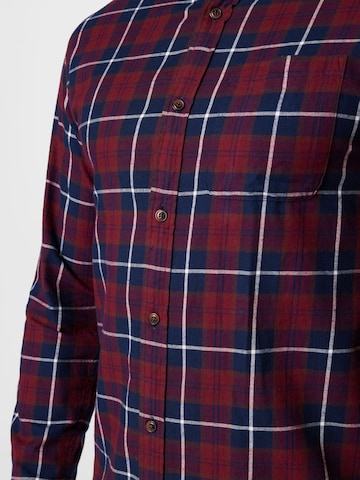 JACK & JONES Slim Fit Hemd in Rot