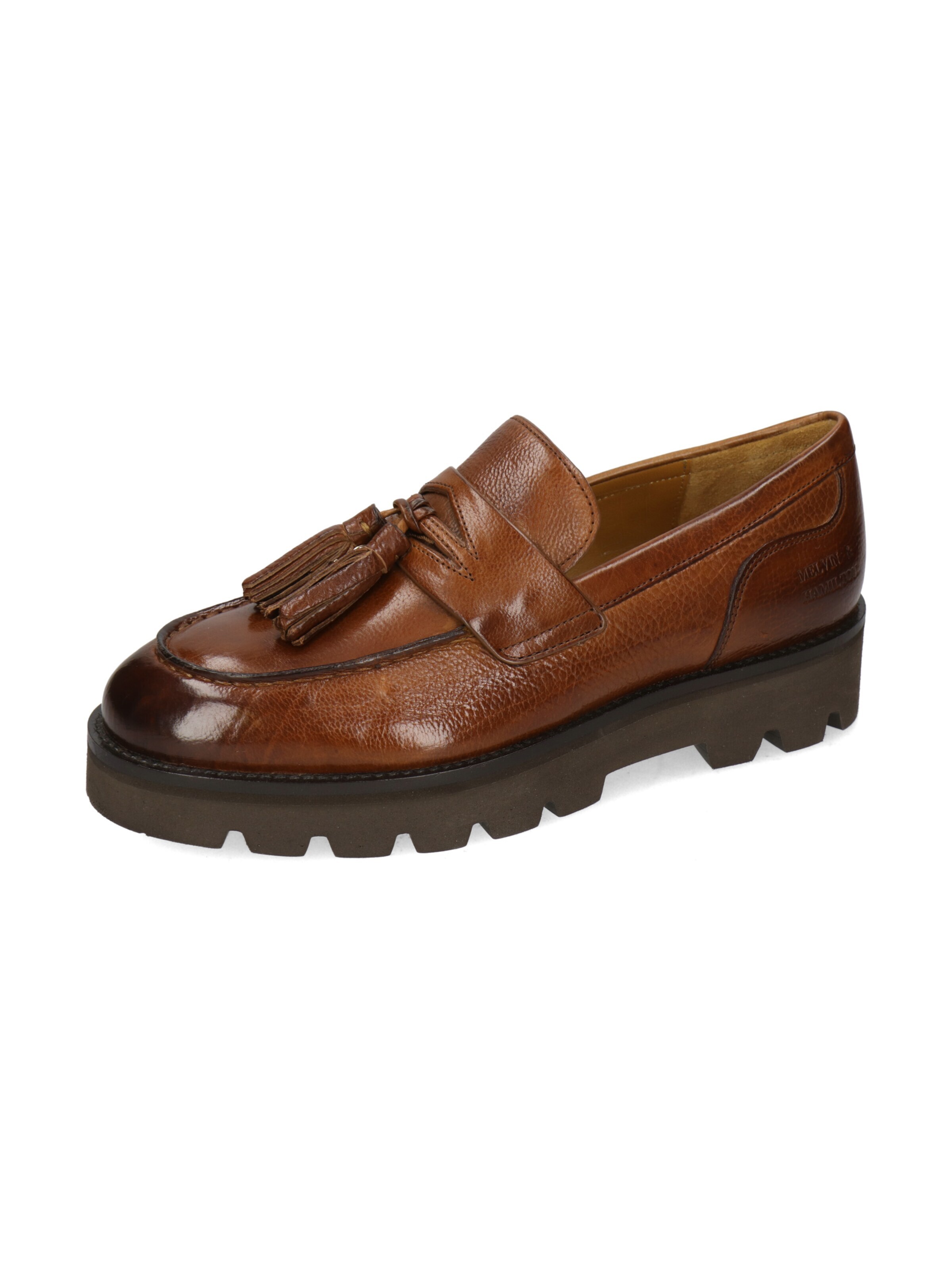 MELVIN & HAMILTON Moccasins 'Jade 44' in Brown: front
