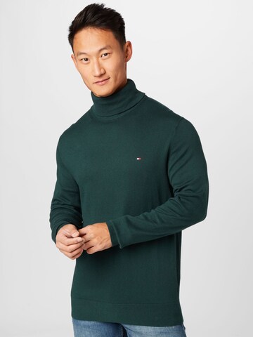 Pullover di TOMMY HILFIGER in verde: frontale