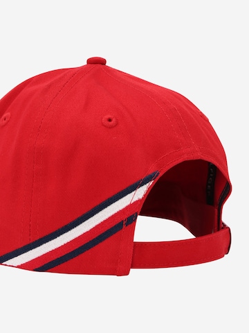 Casquette TOMMY HILFIGER en rouge