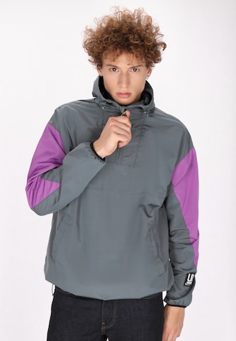 Veste d’hiver Drymaster en gris : devant
