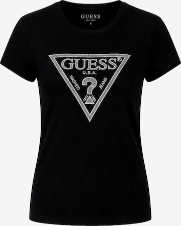 GUESS Paita värissä musta: etupuoli