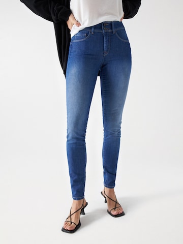 Salsa Jeans Skinny Jeans in Blauw: voorkant