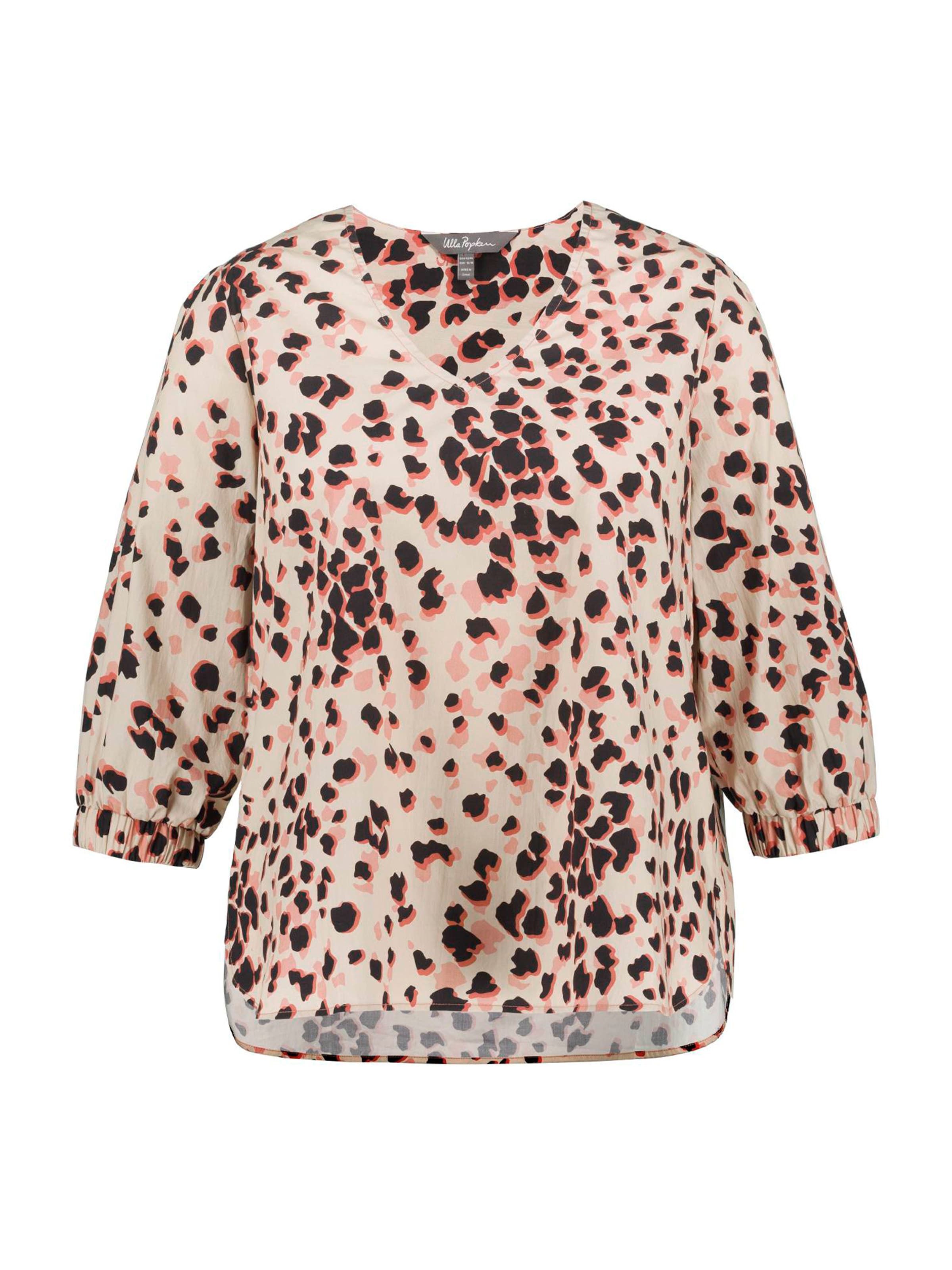 Ulla Popken Bluzka w kolorze brązowy: przód