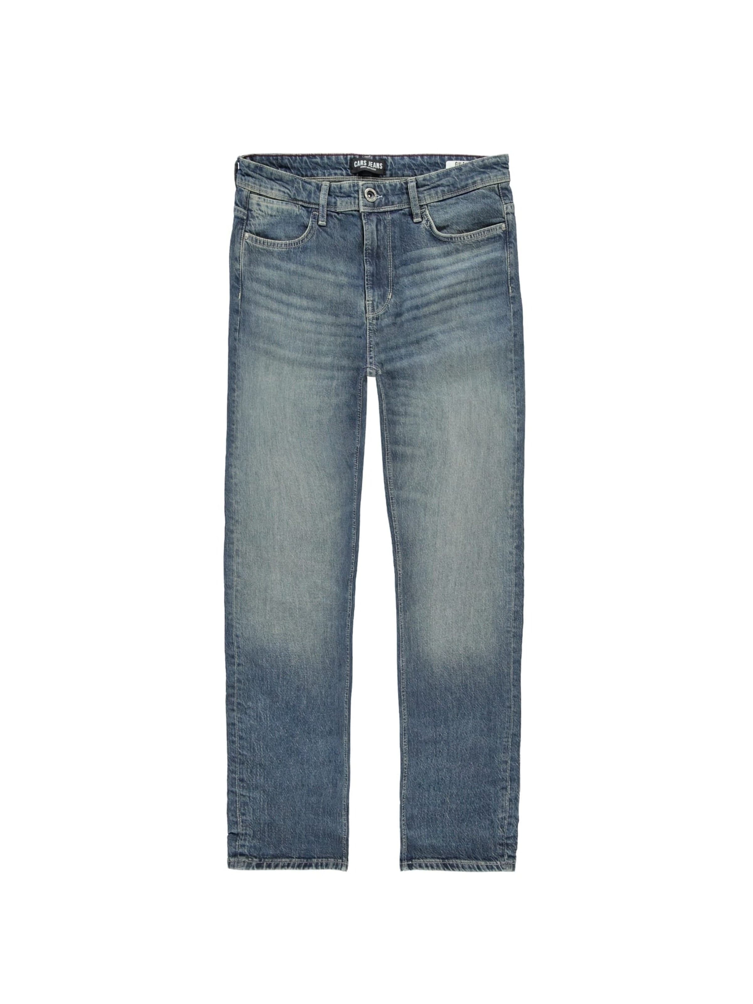CARS Baggy Jeans 'Guard' in Grijs: voorkant
