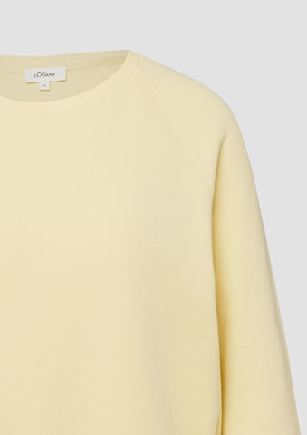 Sweat-shirt s.Oliver en jaune