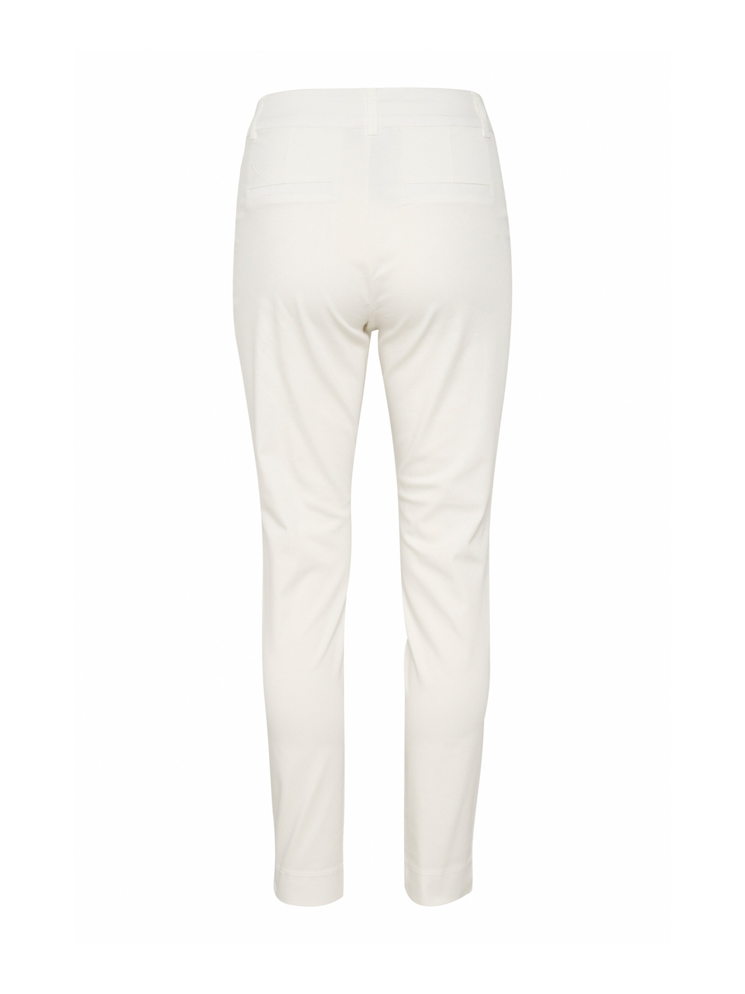 Kaffe Slimfit Chino 'Lea' in Wit