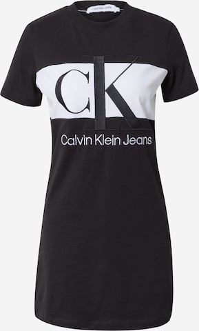 Calvin Klein Jeans Dress in Black: front