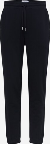 Tapered Pantaloni de la FARAH pe negru: față